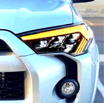 MAICTOP חלקי רכב רכב LED אור הראש המנורה על 4Runner פנסים קדמיים עם Dynamtic הפיכת אור 2014-2020 MAICTOP חלקי רכב רכב LED אור הראש המנורה על 4Runner פנסים קדמיים עם Dynamtic הפיכת אור 2014-2020 5