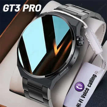 ZODVBOZ לצפות GT3 Pro גברים השעונים החכמים HD תצוגה גדול מותאם אישית חיוג קולי קורא עמיד למים Smartwatch עבור Huawei Xiaomi 2023