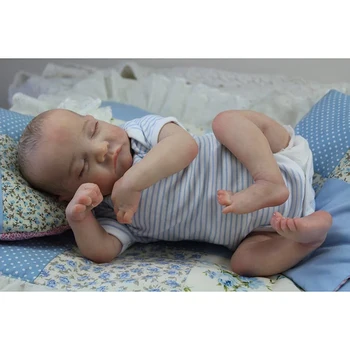 48cm בובות התינוק נולד מחדש סיליקון רך החיים האמיתיים התינוק הנולד מציאותי בובות התינוק נולד מחדש תינוקות עבור תינוק צעצועים מתנות