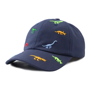 כובעים לילדים של דינוזאור כובע בייסבול לילדים קריקטורה תינוק כובעי בייסבול האביב של ילדים בנים ילדה ילדים בקיץ כובע השמש
