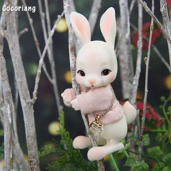 Cocoriang טובי BJD SD בובות 1/12 ארנב הגוף שרף דגם בייבי בנות בנים העיניים באיכות גבוהה צעצועים luodoll