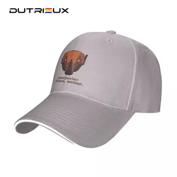 כובע בייסבול עבור גברים, נשים, HK-47 ציווי: שקט, שקיות בשר. כובע דלי כובע כובע נהג המשאית כובע גברים נשים