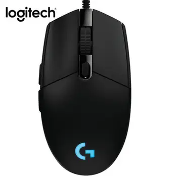 Logitech G102 קווי עכבר המשחקים אופטי 200-8000 DPI עכברים משחקים RGB LED העכבר