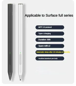 לגעת עט עבור Microsoft Surface 3 Pro 3 4 6 5 7 סטודיו נייד Asus, Sony, HP אביזרים חכם עט ציור כתיבה בעיפרון