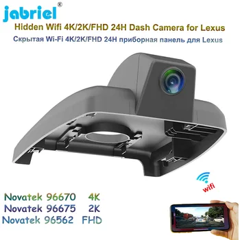 4K DVR מכונית נהיגה מקליט 2K Wifi מקליט וידאו שמצלמת הרכב המצלמה לקסוס UX ZA10 UX200 UX250h UX300 2018 2019 2020 2021 2022