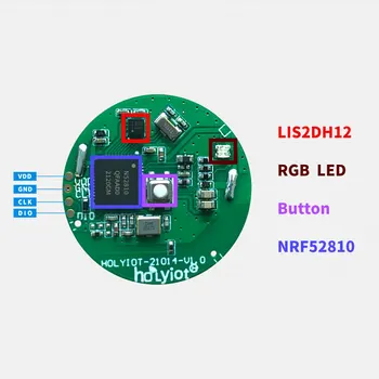 NRF52810 משואת תג עם חיישן תאוצה זוג 5.0 צריכת חשמל נמוכה מודול Bluetooth מקורה מיקום ibeacon NRF52810 משואת תג עם חיישן תאוצה זוג 5.0 צריכת חשמל נמוכה מודול Bluetooth מקורה מיקום ibeacon 1