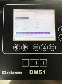 תצוגת LCD עבור Delem DM51 כיפוף מכונת CNC מערכת תצוגת LCD מסך