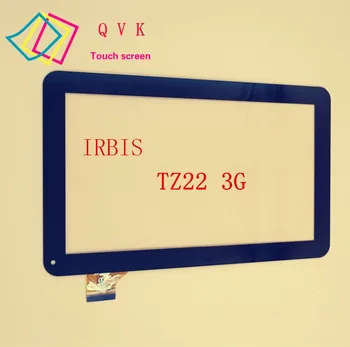 שחור על IRBIS TZ21 TZ22 3G 10.1 אינץ tablet pc קיבולי מסך מגע לוח דיגיטלית זכוכית משלוח חינם