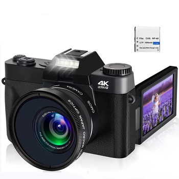 48MP מצלמה דיגיטלית 4K UHD Vlogging מצלמת 3.0