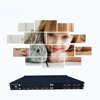 8K 4k 12 מסך הטלוויזיה החדרת HDMI Dvi קיר וידאו בקר HDMI טלוויזיה קיר לפקח על החדרת מעבד 12 תמונה תפרים