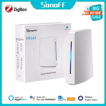 SONOFF iHost בית חכם רכזת AIBridge 2GB/4GB Zigbee WiFi שער חכם סצנות פרטי שרת מקומי פתח את ה-API של מערכת בית חכם