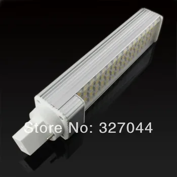 סיטונאי E27 G24 Led הנורה SMD5050 64pcs 1200lm אופק למטה אור Led מקורה מנורת תקרה 10PCS/LOT