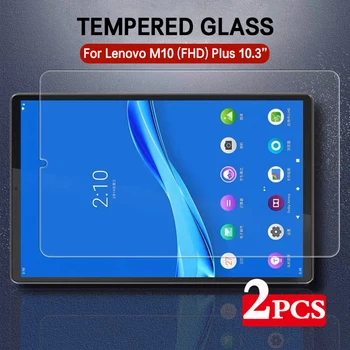 2PCS מגן מסך עבור Lenovo Tab M10 FHD בנוסף 10.3