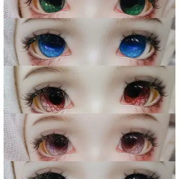 BJD עיני בובה העיניים 10mm-18mm בובה אקריליק העיניים צעצועים 1/8 1/6 1/4 1/3 SD DD בובה אביזרים 10mm-18mm בובה העיניים