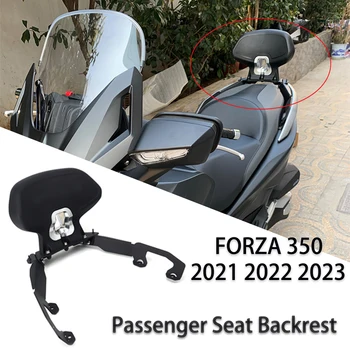 חדש הונדה פורזה 350 Forza350 NSS350 2021 2022 2023 אופנוע שחור הנוסעים מאחור מושב כרית משענת הגב השאר Pad