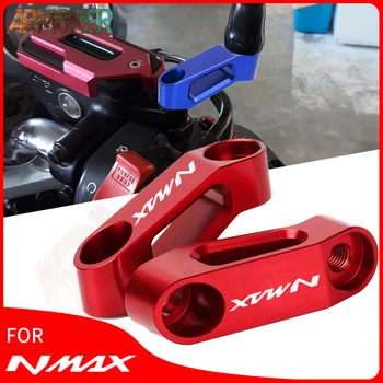 אופנוע מראות אחוריות שלוחה רום להאריך מתאם אביזרים עבור ימאהה NMAX 125 155 NMAX125 NMAX155 NMAX 125 155 NMAX