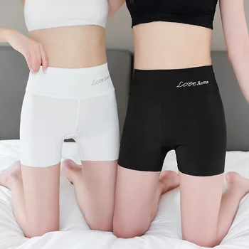 קרח משי בטיחות מכנסי נשים של קיץ דק נגד אור התחתונים שניים אחד יכול להיות משוחק בחוץ, והחלק התחתון התחתונים לא