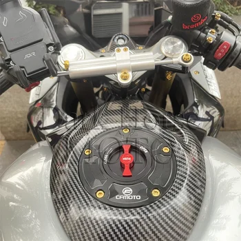 אופנוע שונה שחרור מהיר מיכל דלק כובע בנזין כובע על CFMOTO 250 ס. ר. 450 SR 250 NK