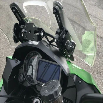 ניווט GPS סוגר על Kawasaki Versys 1000 Versys1000 2019 2020 אופנוע טלפון GPS ניווט סוגר תומך בעל