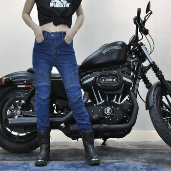 VOLERO 2023 האופנוע החדש ג ' ינס נשים שדרוג מגן סיליקון להסרה מירוץ כביש רוכב ארבע עונות מזדמן אופנה מכנסיים