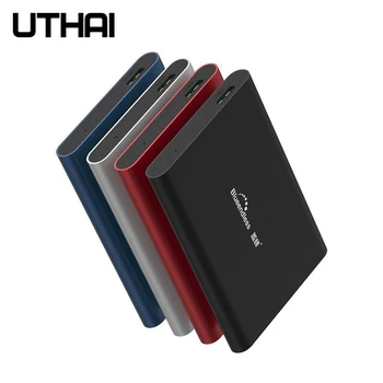 UTHAI T42 2.5 אינץ USB 3.0 ממשק / 5 Gbps הילוכים במהירות גבוהה נייד דיסק קשיח 250 גרם 500 גרם 1TB 2TB כונן קשיח חיצוני