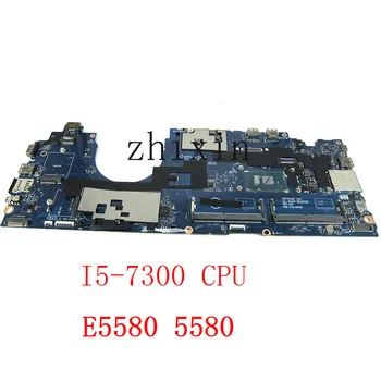 yourui CN-0M3HDV CN-07JF3P עבור DELL Latitude 5580 E5580 מחשב נייד לוח אם CDM80 לה-E091P I5-7300U CPU Mainboard מלא נבדק